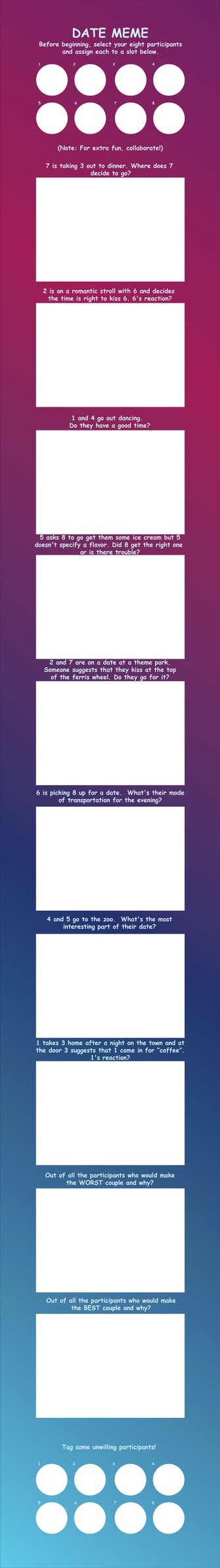 Date Meme by AliciaRFlowright on DeviantArt
