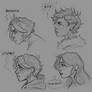 Side profile sketches 1