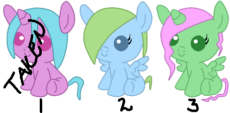 Baby Pony Adopts [Open~]