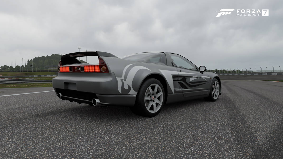 Honda NSX-R 2.0 Rear View by JerichoRaccoon941 on DeviantArt