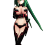 Green Heart Neptunia V (MMD)