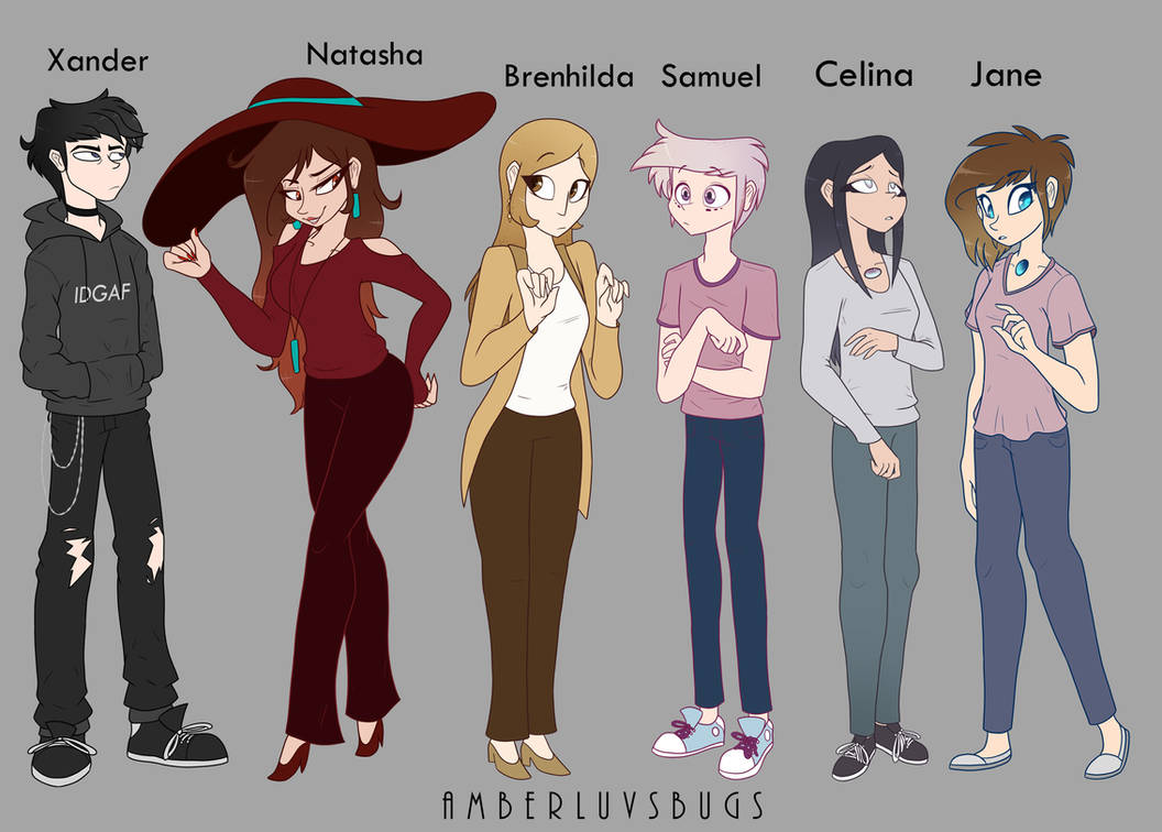 Final Character Designs Pt 1 By Amberluvsbugs On Deviantart Final Character Designs Pt 1 By Amberluvsbugs On Deviantart