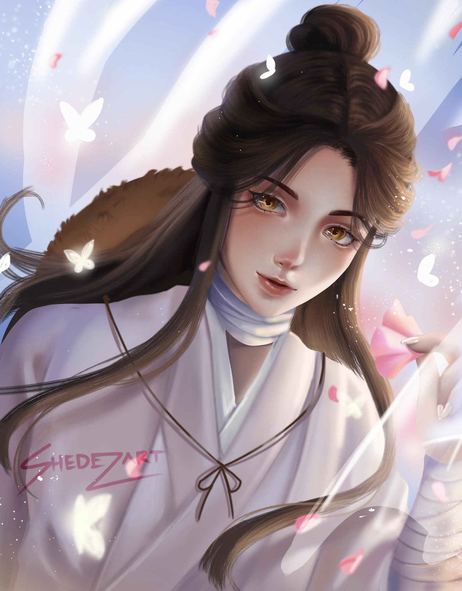 Xie Lian - Heaven Official's Blessing by ShedezArt on DeviantArt Xie Lian - Heaven Official's Blessing by ShedezArt on DeviantArt