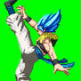 Gogeta Kick Up