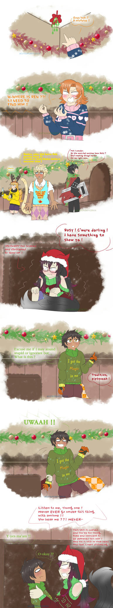 But going under this with Ruby is okay...I guess. by CutieGrumpyCerym ...