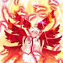 Archangel Lucifer's Crimson Wings