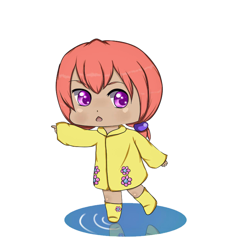 raincoat chibi 2