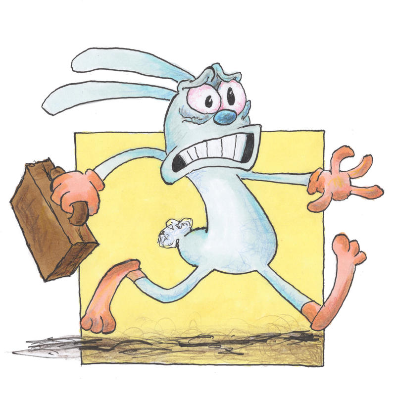 Run Rabbit Run (fan art) by dennisCowhey on DeviantArt