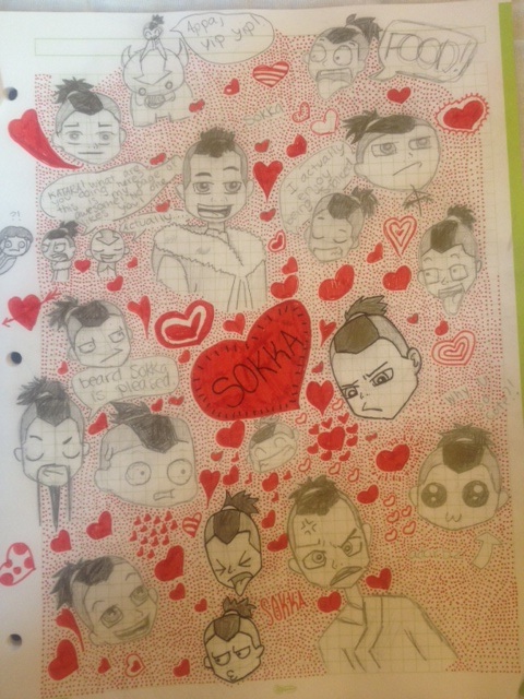 Sokka Page of Love