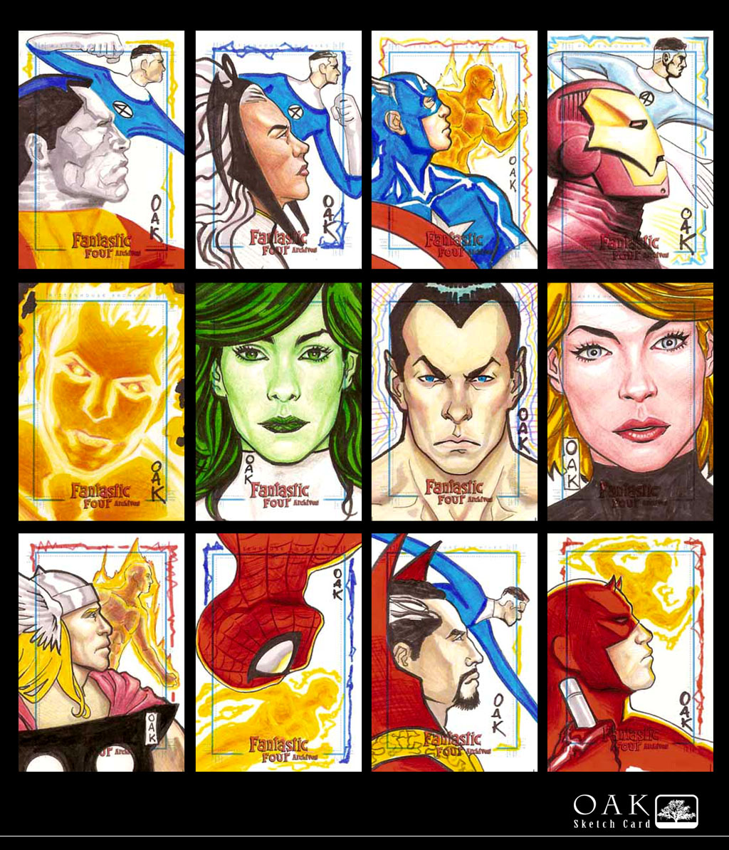 Marvel Sketch Cards