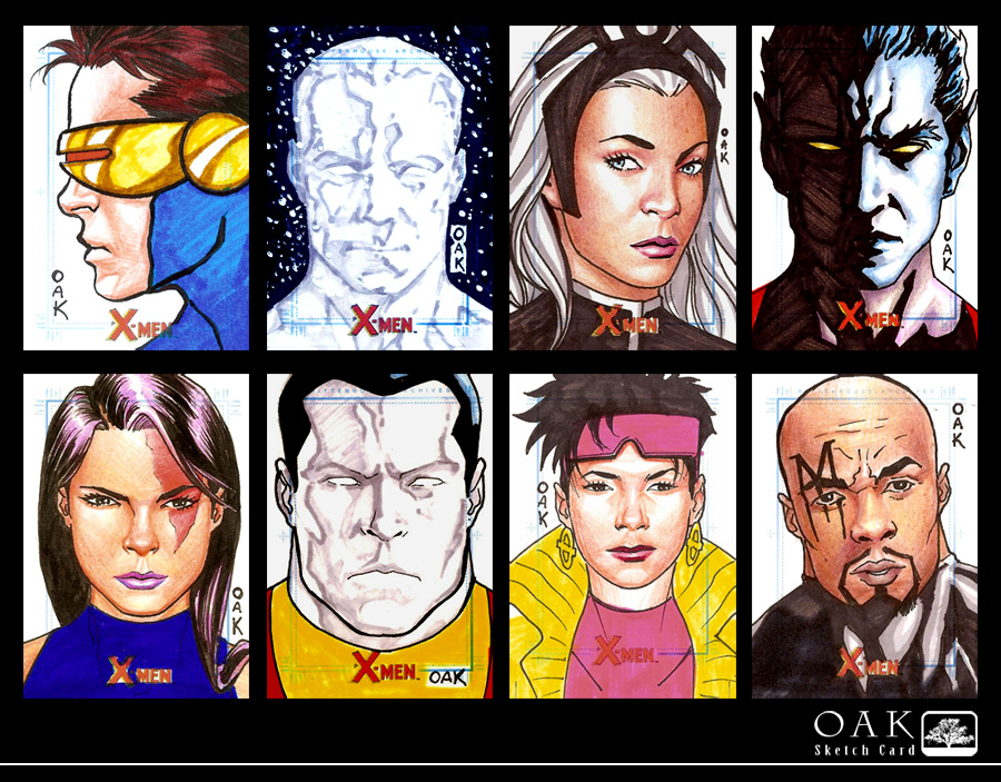 Marvel Sketch Card X-men