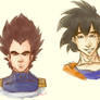 Two Saiyans