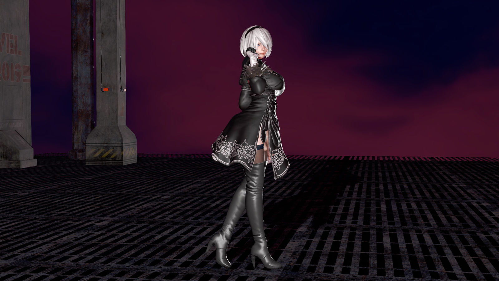Angry 2b 2B by barmak on DeviantArt