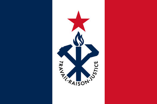 Flag of the French Popular Republic