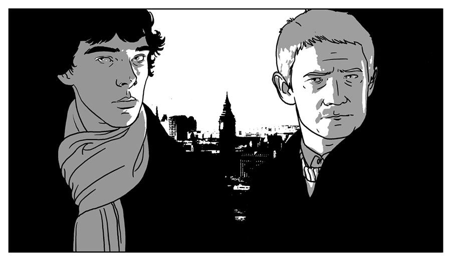 Sherlock, John and London