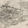 Santa Polar Express sketch