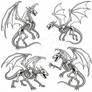 Winged Dragon Skeleton