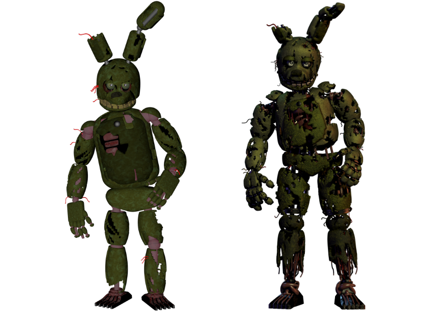 Spring Trap Original Vs Spring Trap Cinema 4D 3D by TheGoAnimateGuy67 ...