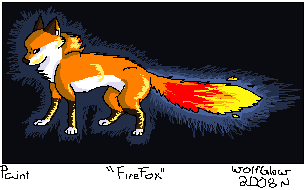 FireFox Pixelart