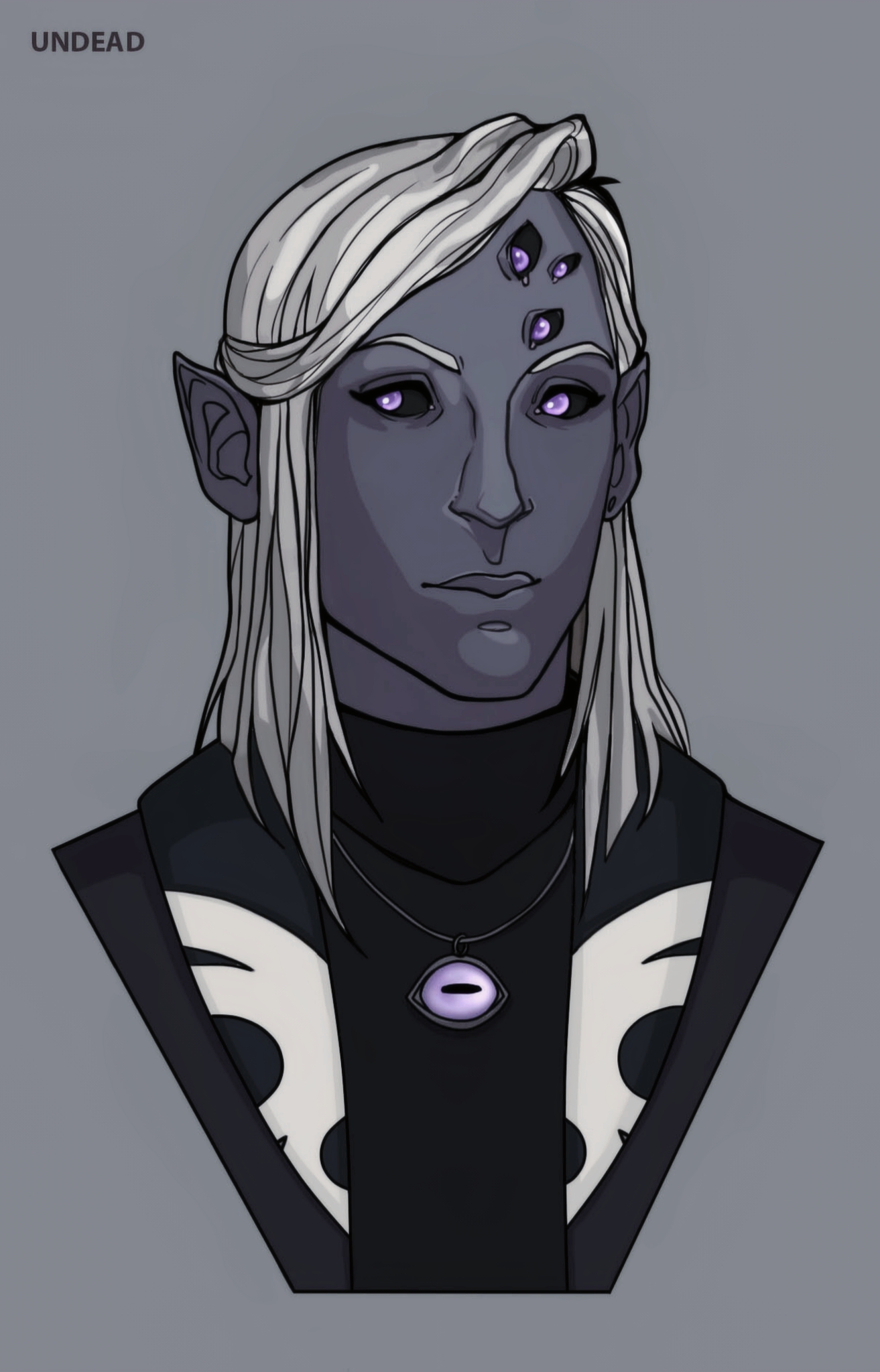 My drow character for DnD by thenightmareundead on DeviantArt