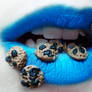 Cookie Monster Lip Art
