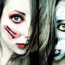 Red Riding Hood vs. The Wolf Halloween Makeup
