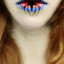 Spiderman Lip Art