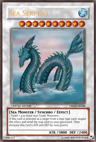 sea serpent yugioh cards Yu-Gi-Oh! - Warrior of Darkness (IOC-059) - Invasion of Chaos - Unlimited Edition 200/400 THE SEA GOD OF