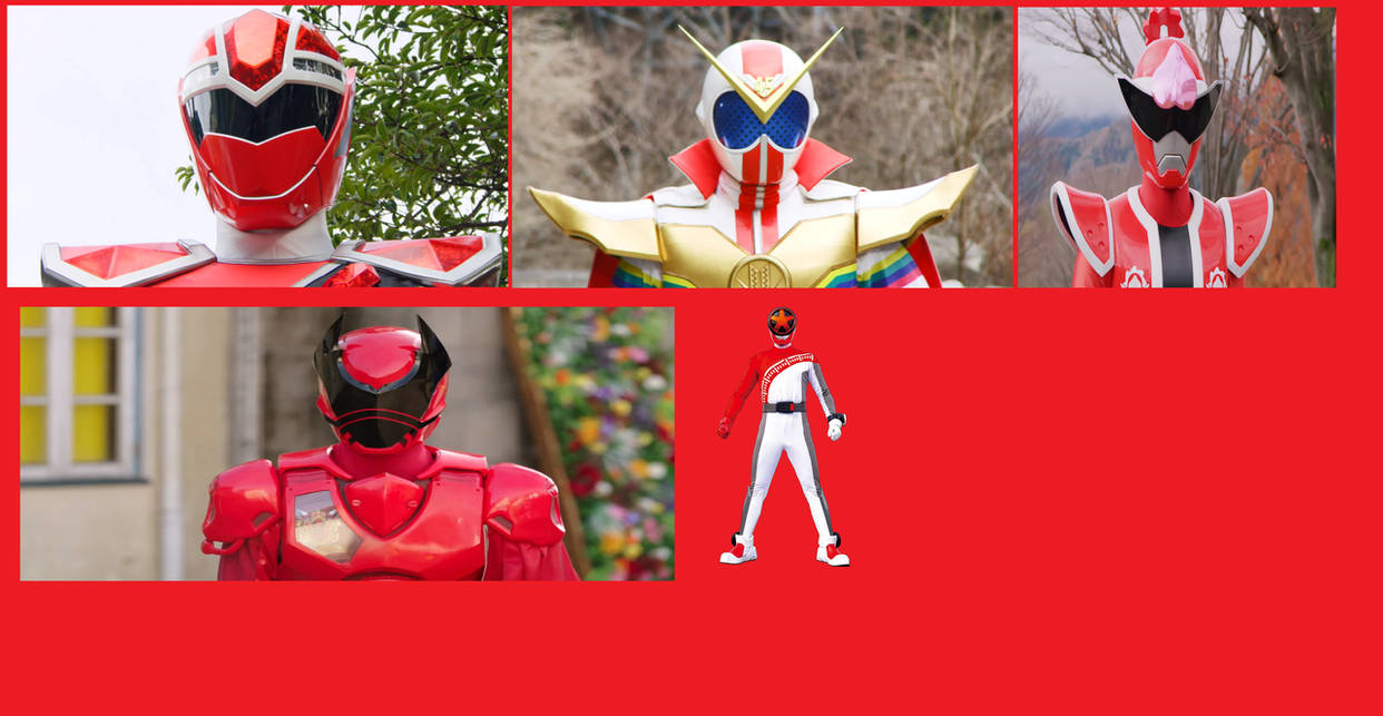 Super Sentai Red Rangers Reiwa Era by M41456 on DeviantArt