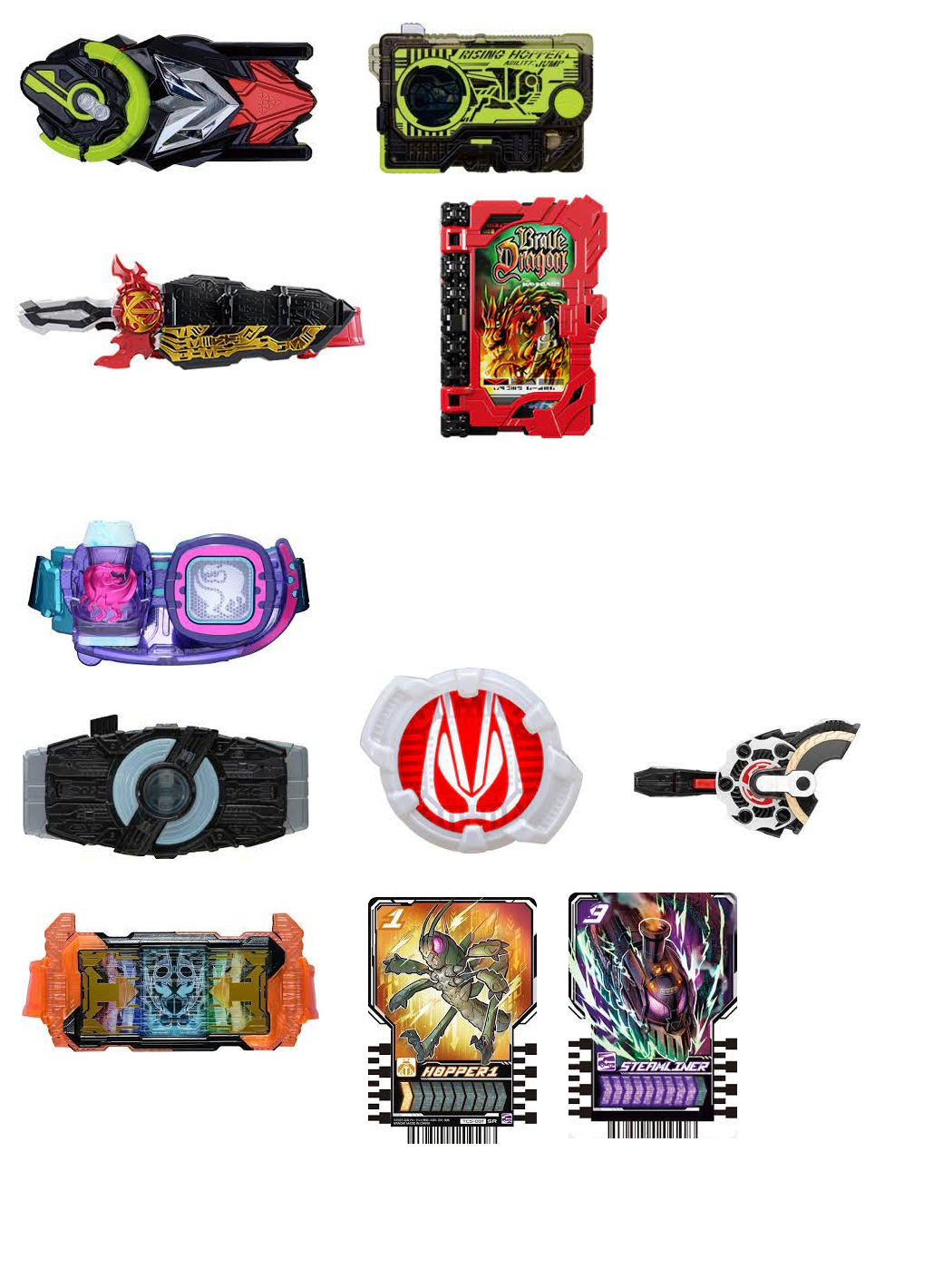 Kamen Riders Reiwa Era All Drivers by M41456 on DeviantArt