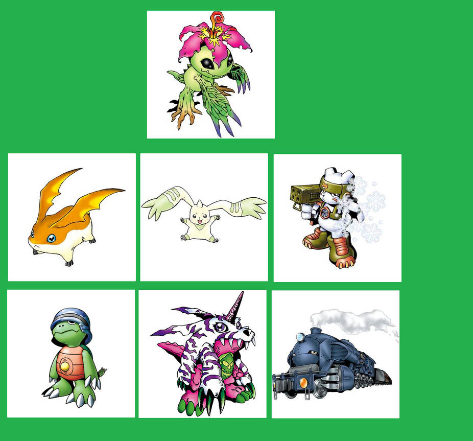 Green Digivices Digimons by M41456 on DeviantArt