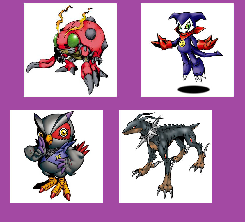 Purple Digivices Digimons by M41456 on DeviantArt