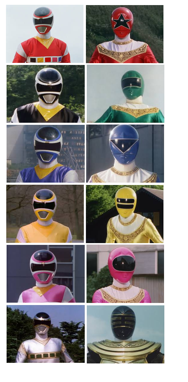 Megaranger x Ohranger by M41456 on DeviantArt