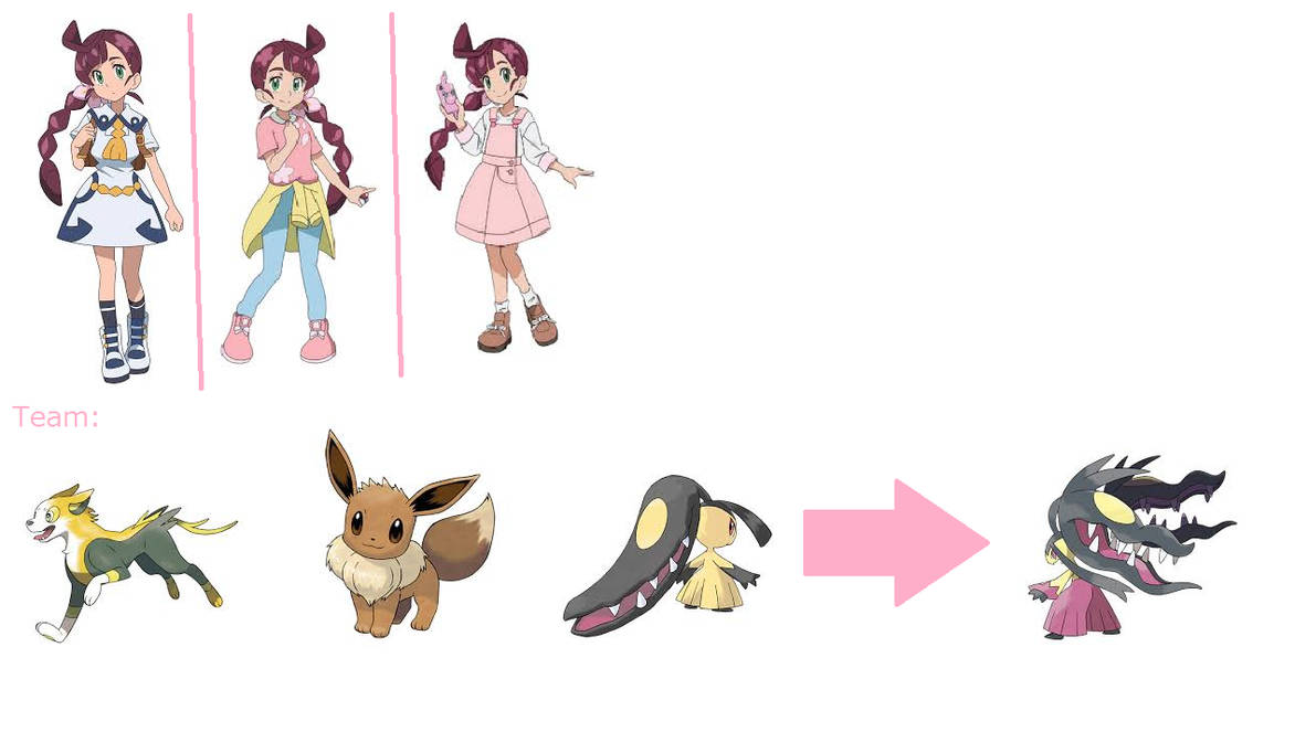 Pokemon Chloe's Team by M41456 on DeviantArt