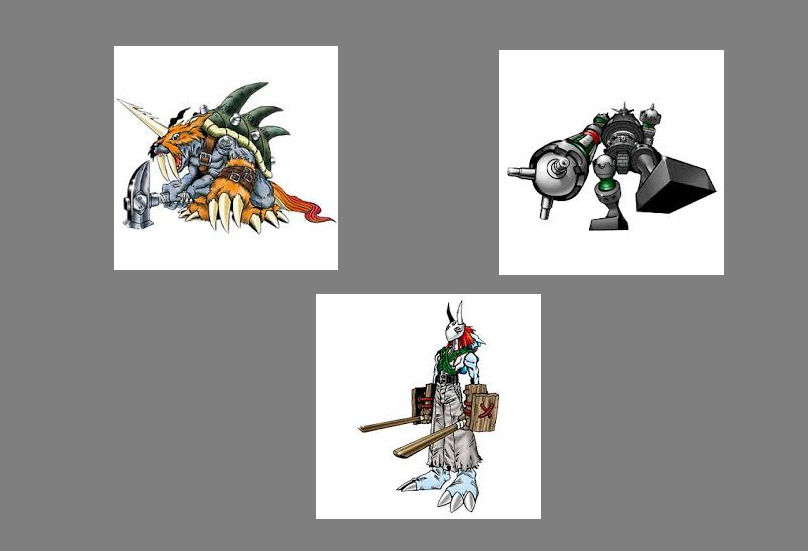 Final forms of the gray digivices digimon by M41456 on DeviantArt