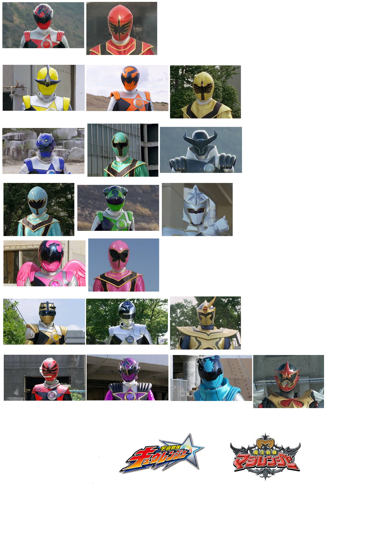 Kyuranger x Magiranger by M41456 on DeviantArt