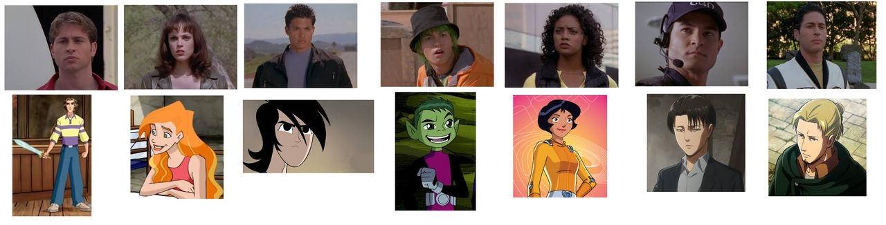 Time Force's Characters and Animated Characters by M41456 on DeviantArt