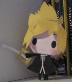 Papercraft Chibi Roxas