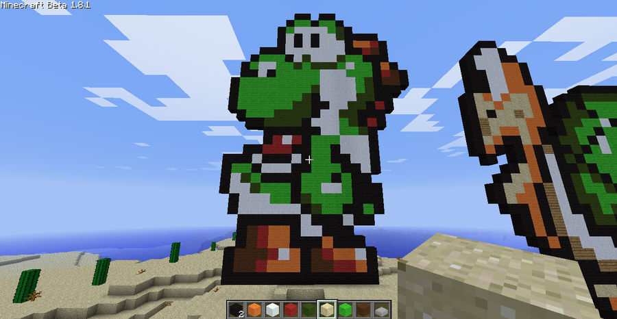 Minecraft Yoshi By Inuyashashotty On DeviantArt