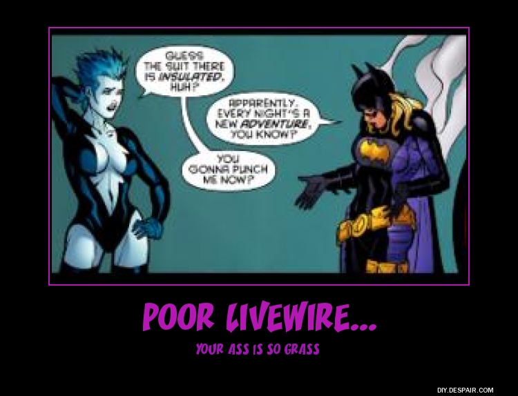 Batgirl and Livewire Poster