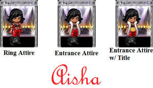 TekTek Wrestler: Aisha Profile