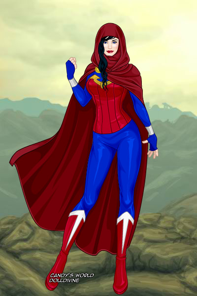 Hijab Wonder Woman X-Girl