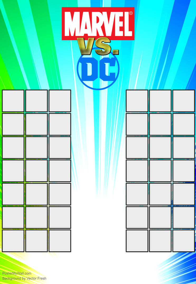 Marvel vs DC Roster Template by Jyger85 on DeviantArt