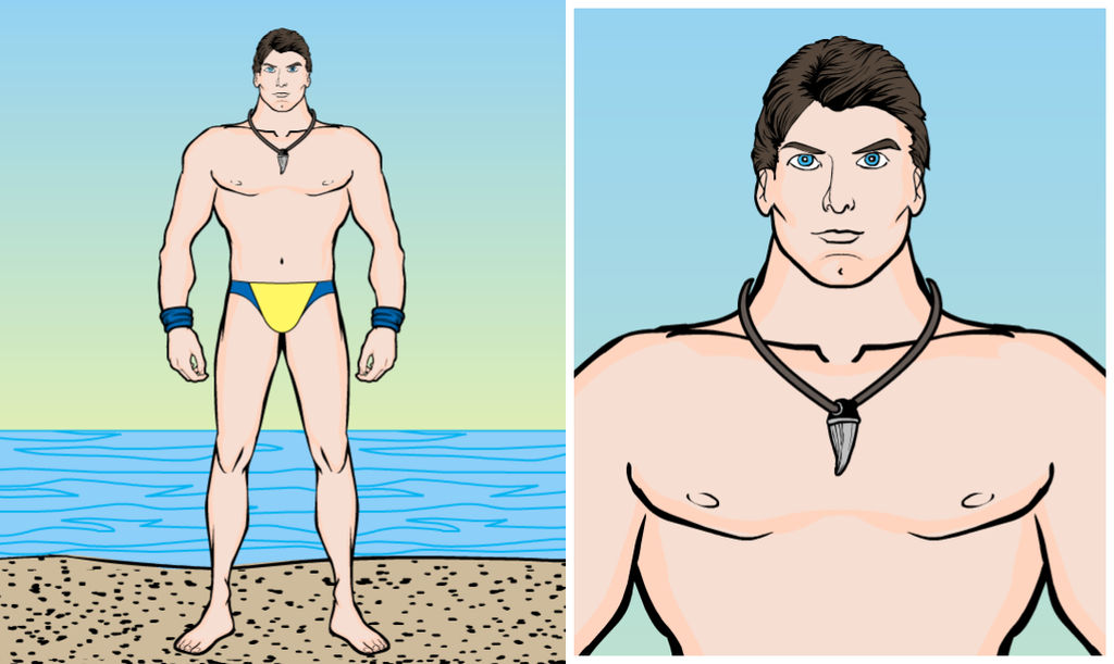 KINDA KINKTOBER Entry 17 - Outrun Swimsuit by Jyger85