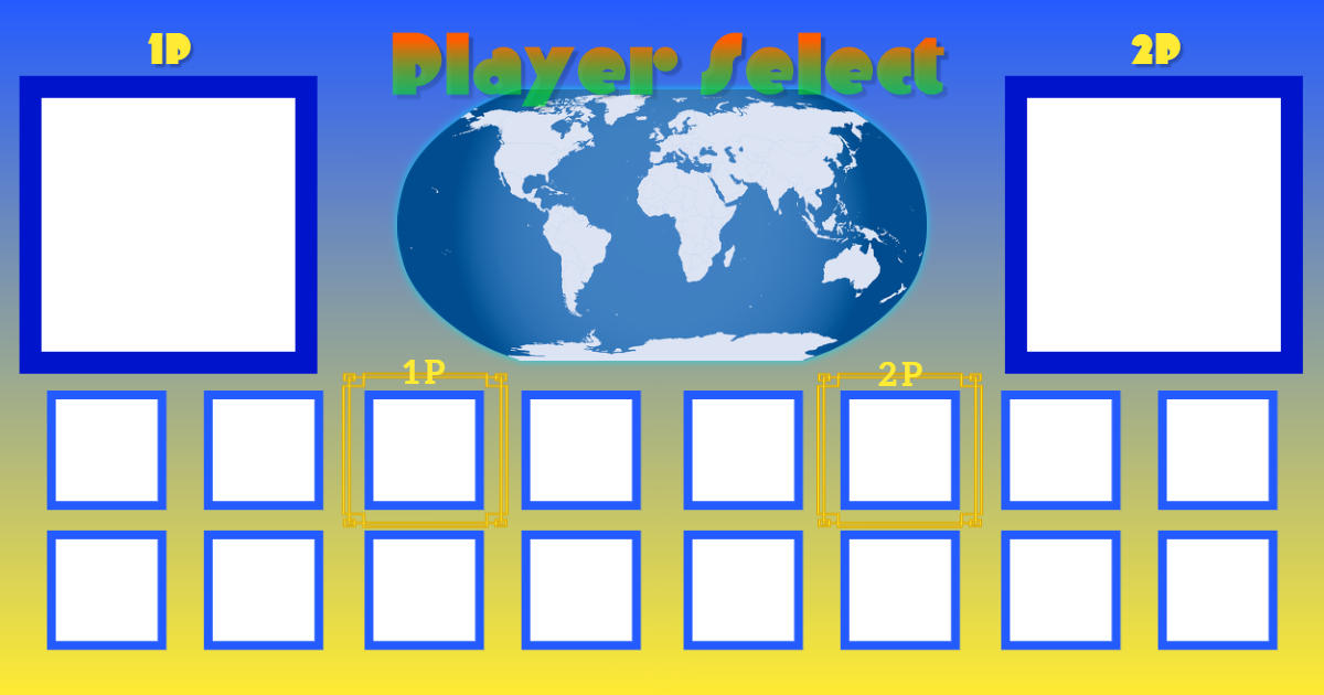 SF Inspired Character Select Screen Template by Jyger85 on DeviantArt