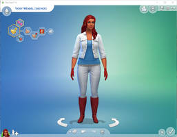 Zenith Woman Sims 4 Casual