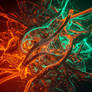 3D AI abstract art