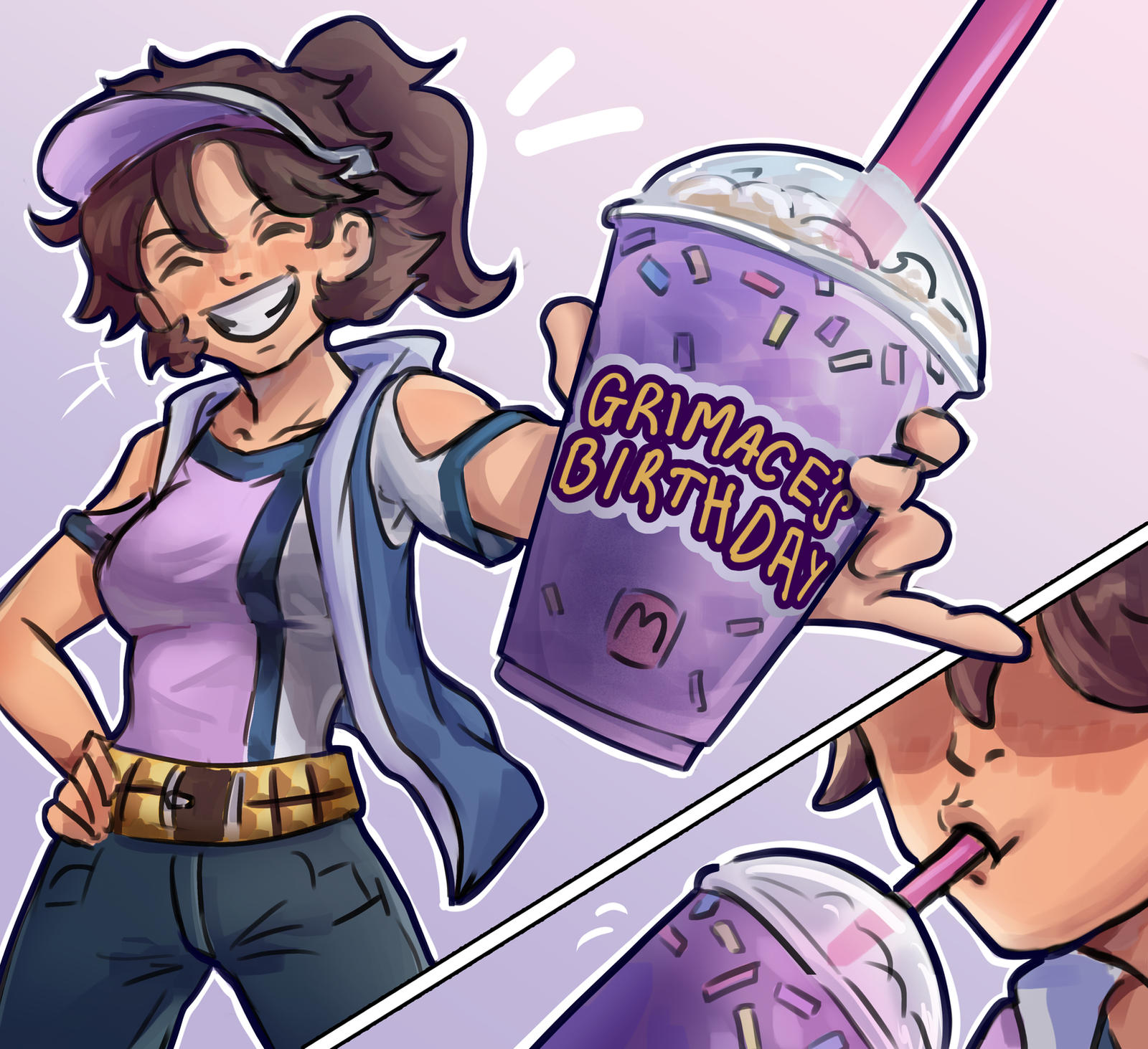 Deviantart Shake Grimace Shake by Kohcrux on DeviantArt