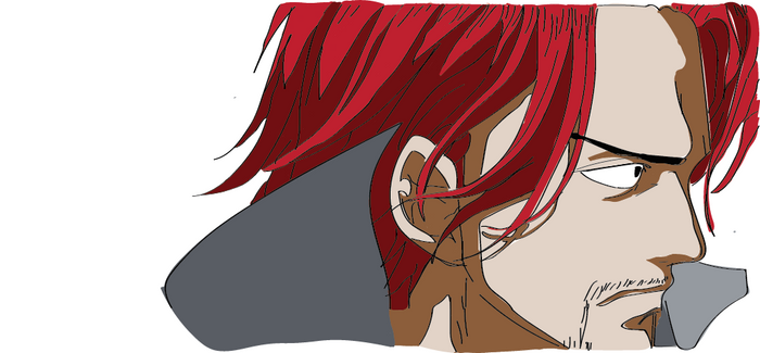 Red-Haired Shanks Coloured