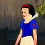 Snow White kissing and waving bye